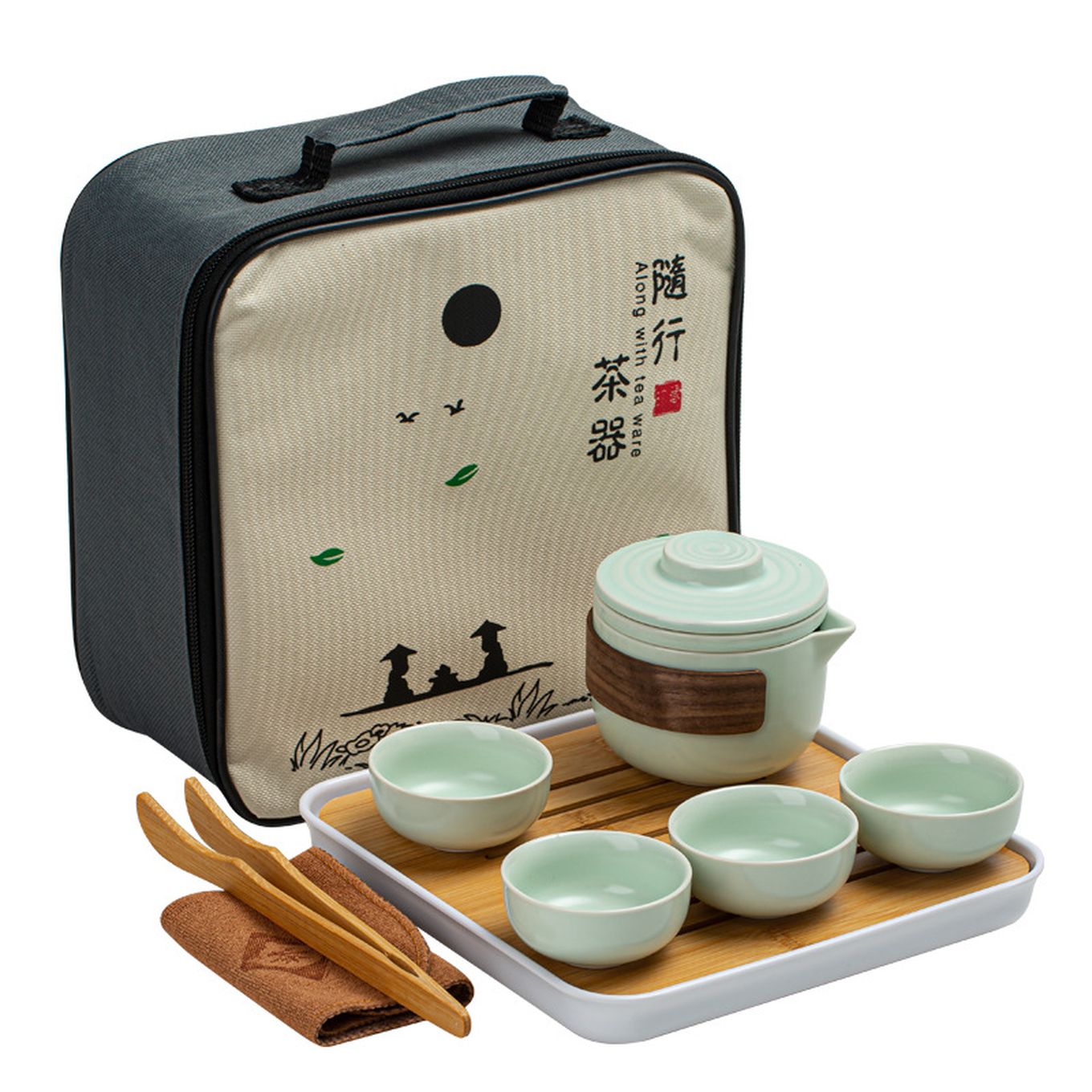 礼品茶具旅行茶具套装泡茶壶茶具快客杯便携式公司商务礼品伴手礼