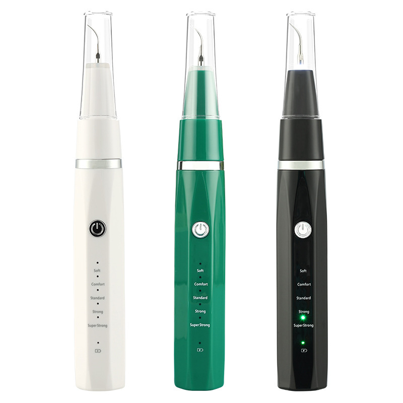 冲牙器家用便携式清洁洗牙仪外贸套装口腔去除牙结石超声波洁牙器